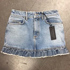 Carmar jean skirt😍